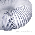 Tubo flexível de dutos de ar para máquina de folha de alumínio de pvc
